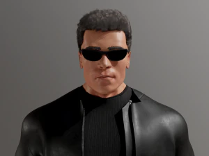 Arnold Schwarzenegger Terminator 3D Model