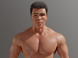 Arnold Schwarzenegger Terminator 3D 模型
