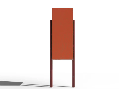 Japanese Fire Extinguisher 3D Model
