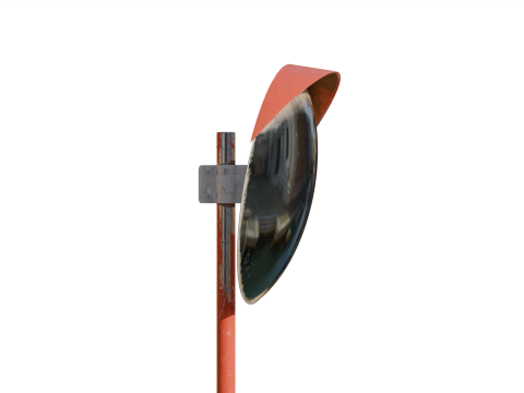Japanese Street Mirror 3D Model