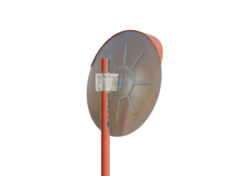 Japanese Street Mirror 3D Model