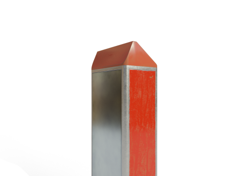 Japanese Fire Extinguisher 2 3D Model