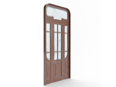 Antique Door 3D Model