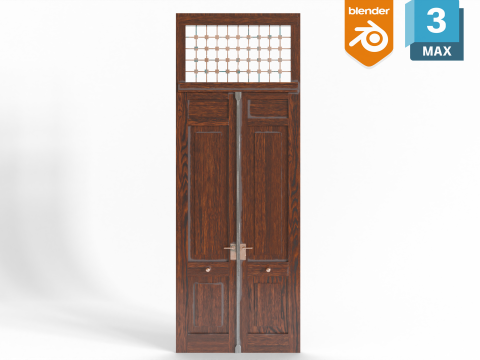 Antique Door 3D Model