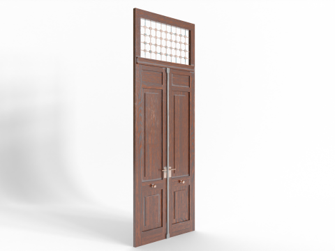Antique Door Modello 3D