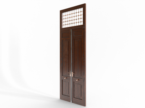 Antique Door Modello 3D