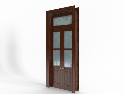 Antique Door 3D Model
