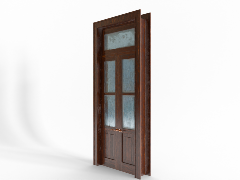 Antique Door 3D Model