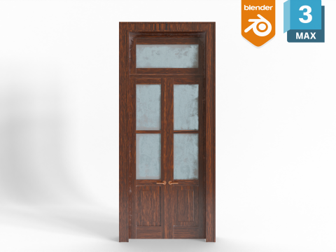Antique Door 3D Model