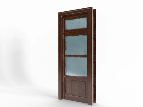 Antique Door 3D Model