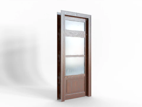 Antique Door 3D Model