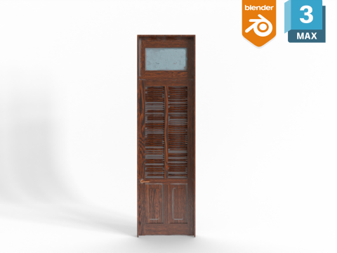 Antique Door 3D Model