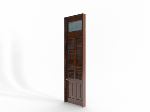 Antique Door 3D-Modell