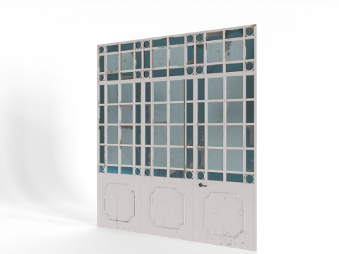 Antique Door Model 3D