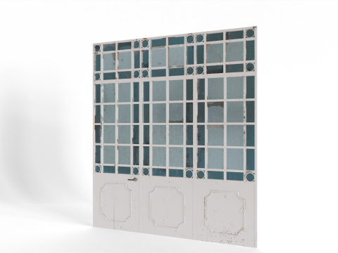 Antique Door Model 3D