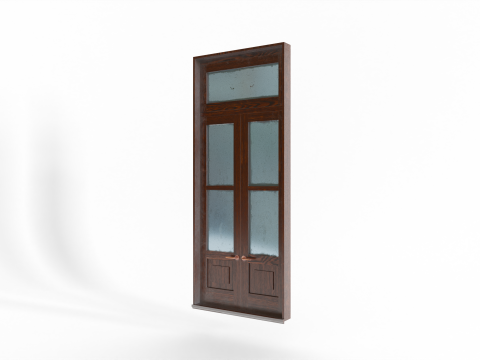 Antique Window 3D Model