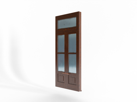 Antique Window 3D Model