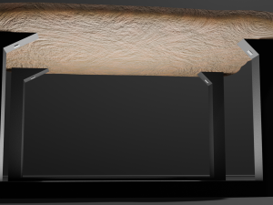 Loft style table 3D-Modell