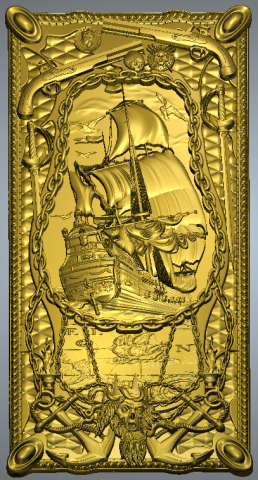 The ship Modèle 3D .c4d .max .obj .3ds .fbx .stl .blend 