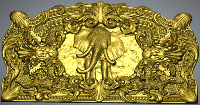 Elephant Modèle 3D .c4d .max .obj .3ds .fbx .stl .blend