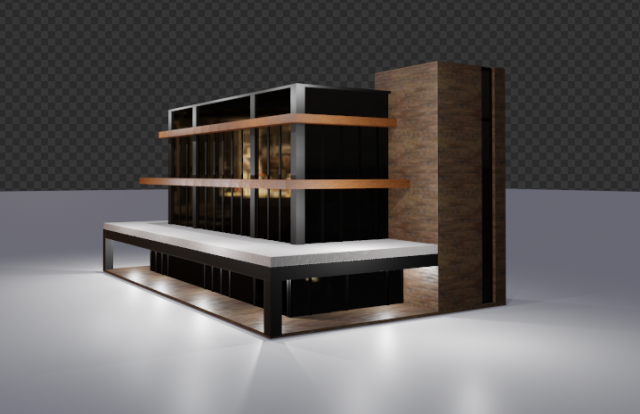 Office Building CG 纹理 .c4d .max .obj .3ds .fbx .stl .blend 