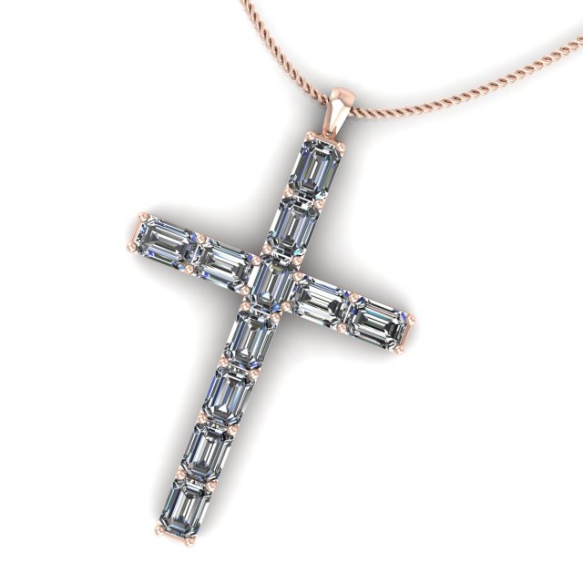 Cross Art Pendant Modèles 3D en vedette .c4d .max .obj .3ds .fbx .stl .blend 