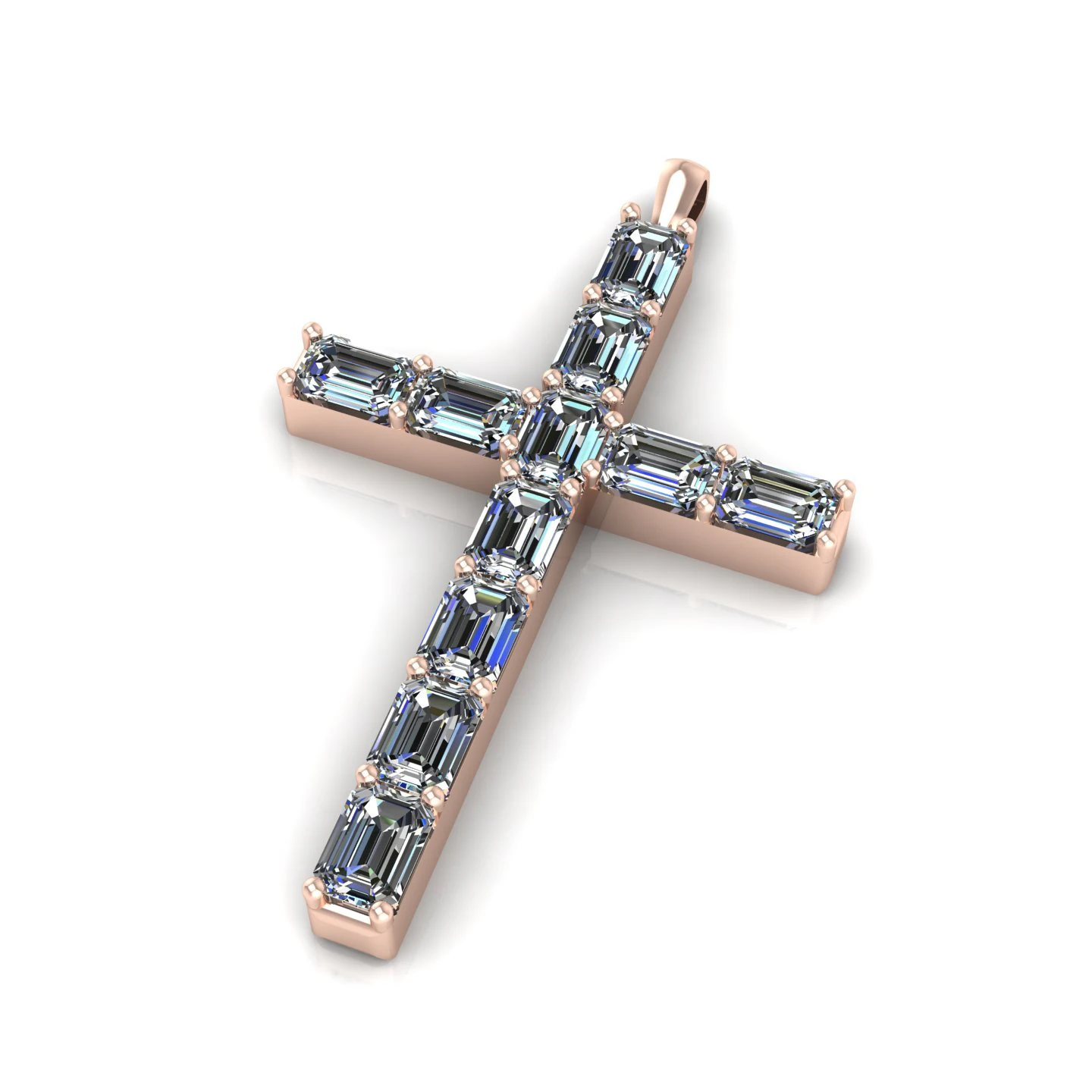 Cross Art Pendant Version2 3D Print Model .c4d .max .obj .3ds .fbx .stl .blend