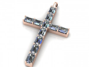 Cross Art Pendant Version2 3D 프린트 모델