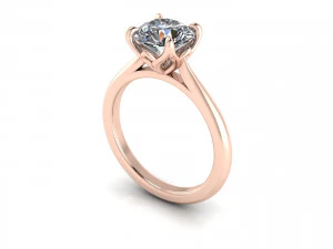 Cabang Putar Solitaire Model Cetak 3D