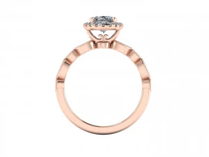 Каблучка Parad Diamond V1 3D Принт Модель