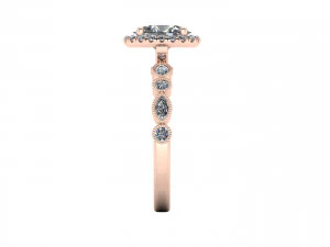 Parad Diamond Ring V1 3D Print Model
