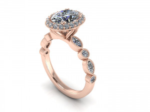 Parad Diamond Ring V4 3D 프린트 모델