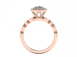 Parad Diamond Ring V4 3D Print Model