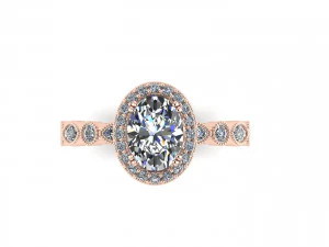 Parad Diamond Ring V4 3D Print Model