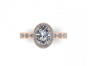 Parad Diamond Ring V5 3D Print Model