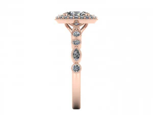 Parad Diamond Ring V5 3D Print Model
