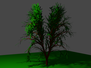 3d tree one simple arts design 3Dモデル