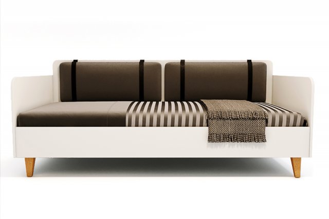 Sofa bed Kvadro Modello 3D .c4d .max .obj .3ds .fbx .stl .blend