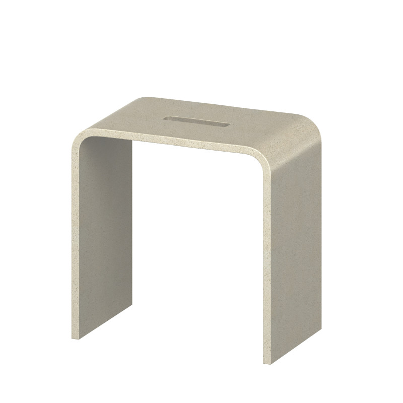 Stool chair for bathroom 3D Model .c4d .max .obj .3ds .fbx .stl .blend