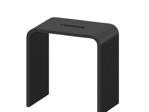 Stool chair for bathroom 3D Model