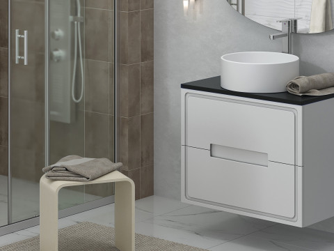 Stool chair for bathroom 3D Model