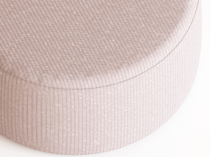Padded stool Tilly Model 3D