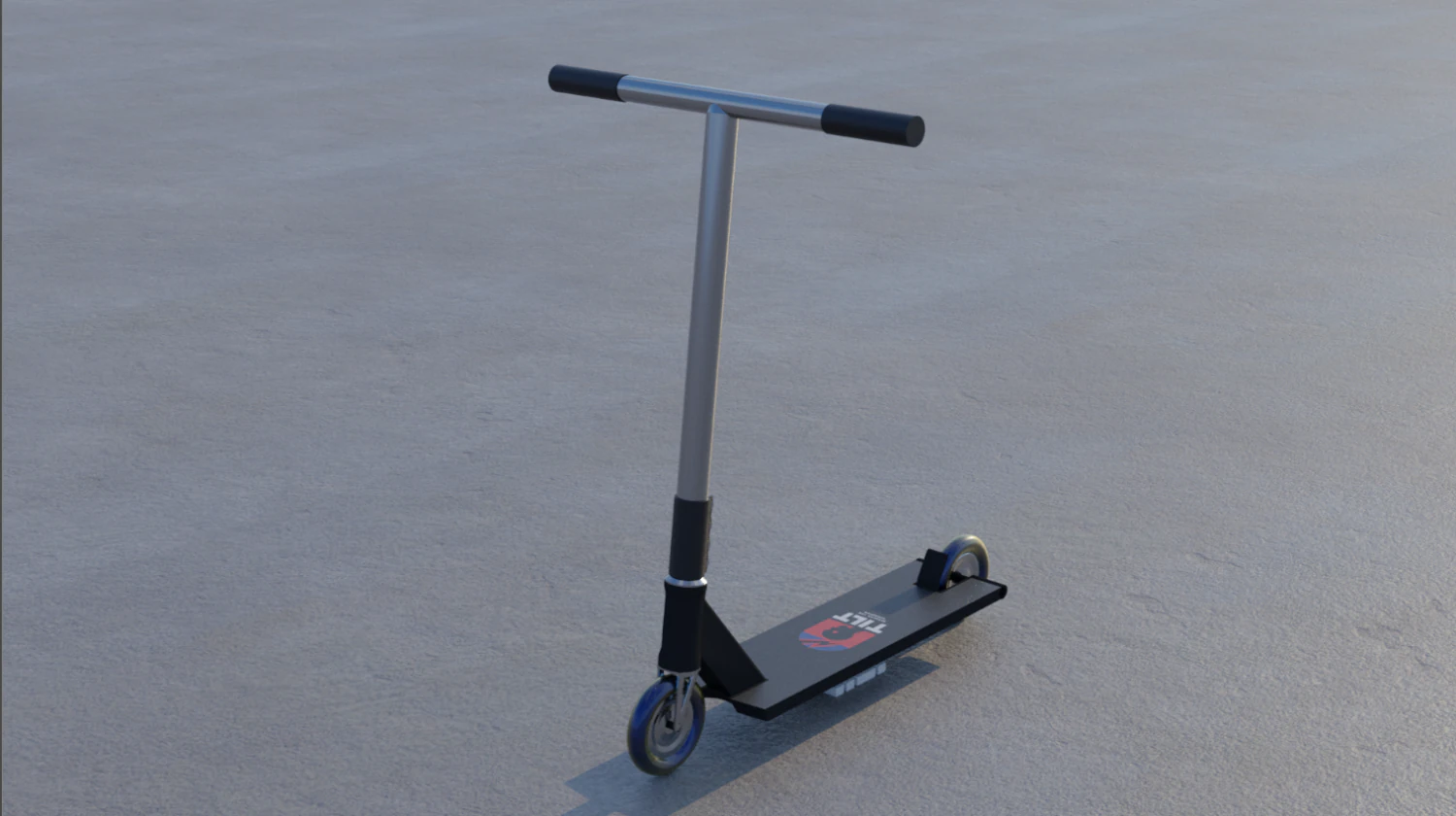 Scoot by 1nky968 3D Model .c4d .max .obj .3ds .fbx .stl .blend 