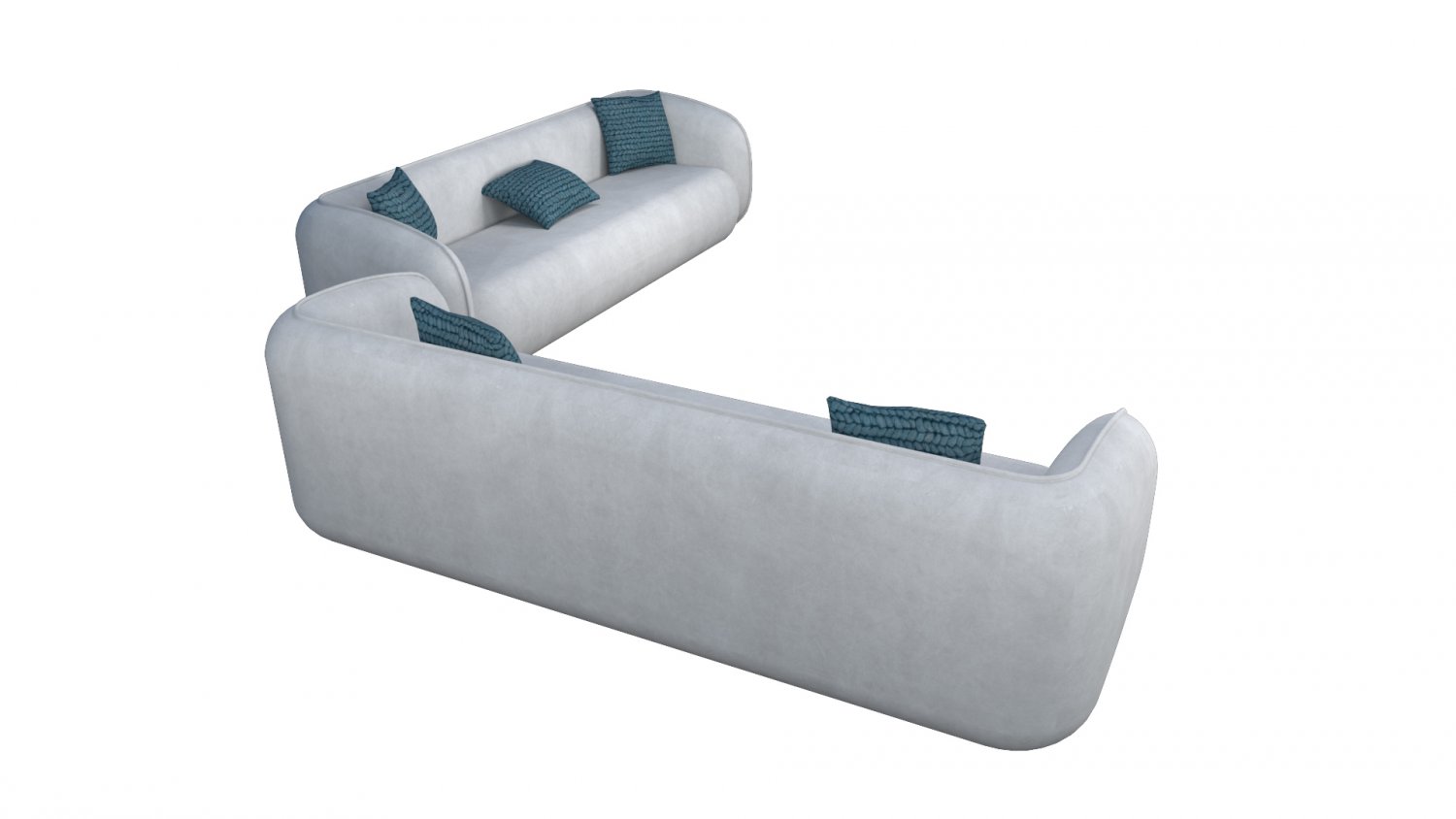 Round shop edge sofa