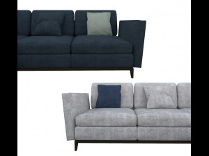 Corner sofa 3D Model