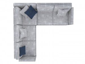 Corner sofa 3D 模型