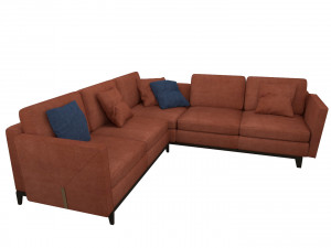 Corner sofa 3D 模型