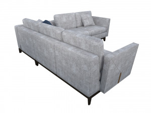 Corner sofa 3D 模型