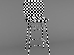 Leather chair Model 3D