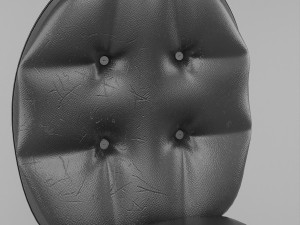Leather chair Model 3D